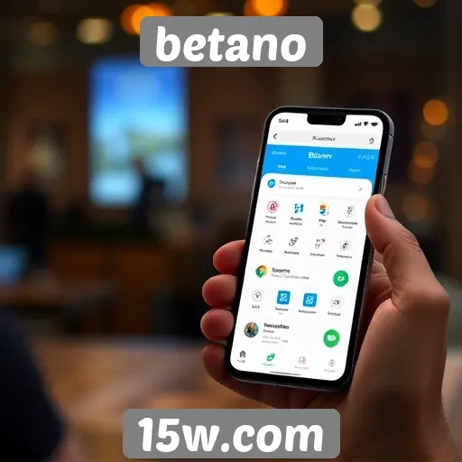 Layout e usabilidade do Betano em dispositivos móveis