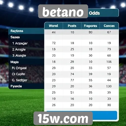 Comparativo de odds entre Betano e concorrentes
