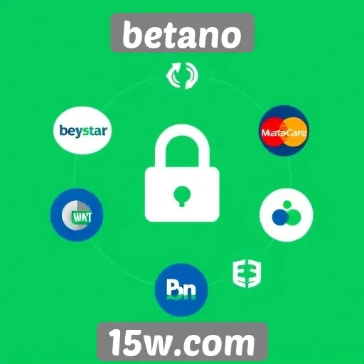 Sistemas de pagamento disponíveis na Betano