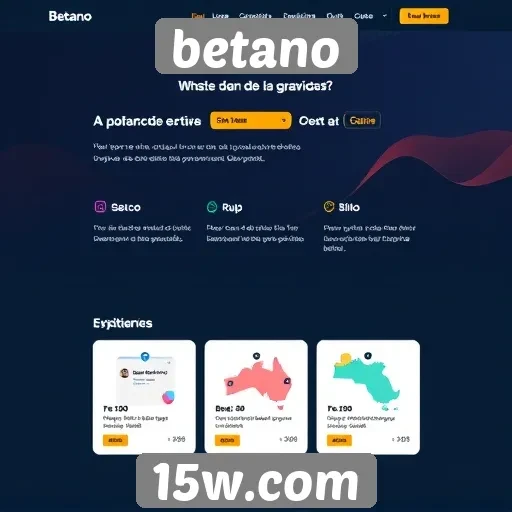 Análise da interface do usuário no site Betano